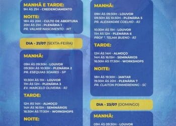 33° CONFERÊNCIA DE ESCOLA DOMINICAL