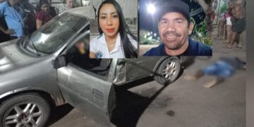 IDENTIFICADOS: Casal é assassinado a tiros próximo da rodoviária no centro de Porto Velho