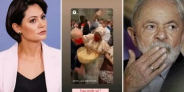 Stories de Michelle Bolsonaro com críticas a Lula no candomblé não é crime, define MPF