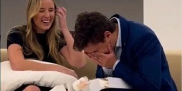 Nikolas Ferreira e sua esposa, Lívia Bergamim, anunciam que estão à espera do primogênito