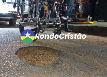 Criança sofre fratura no braço após cair de bike por causa de buraco na rua