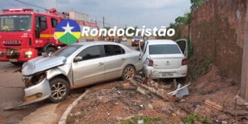 Falta de sinalização causa acidente e deixa três pessoas feridas em Porto Velho