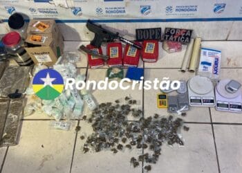 SUFOCARE: Adolescentes são apreendidos com arma e drogas durante operação no Orgulho do Madeira