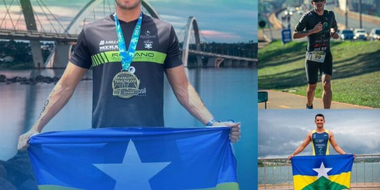 Triatleta Rondoniense retorna a capital com medalha de Bronze do Campeonato Brasileiro de Triathlon sprint