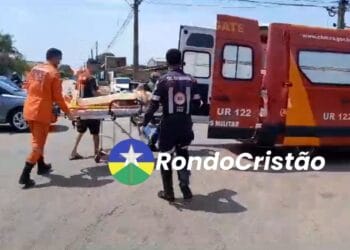 Acidente entre carro e moto deixa três vítimas na Capital