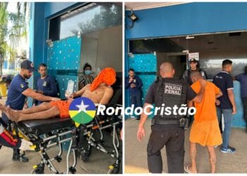 Detentos tentam matar colegas de cela que iam participar de batismo religioso em Porto Velho