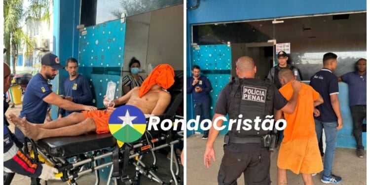 Detentos tentam matar colegas de cela que iam participar de batismo religioso em Porto Velho