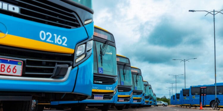 A frota do transporte público de Porto Velho foi expandida, resultando em um acréscimo de 240 viagens por dia.