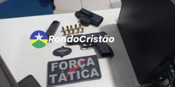 AEROCLUBE: Homem com mandado de prisão válido até 2040 é preso por porte ilegal de arma