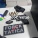 AEROCLUBE: Homem com mandado de prisão válido até 2040 é preso por porte ilegal de arma