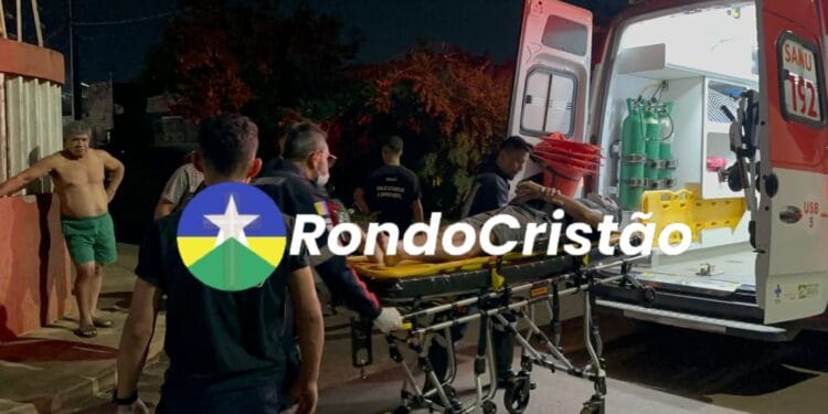APONIÃ: Acidente deixa motociclista ferido na zona leste de Porto Velho