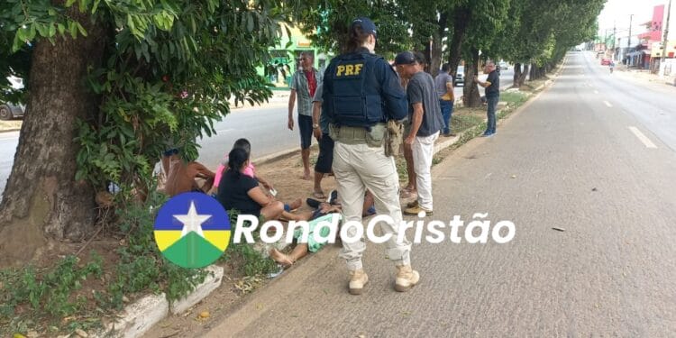 VÍDEO: Acidente na Avenida Imigrantes deixa mulher gravemente ferida após colisão com motocicleta