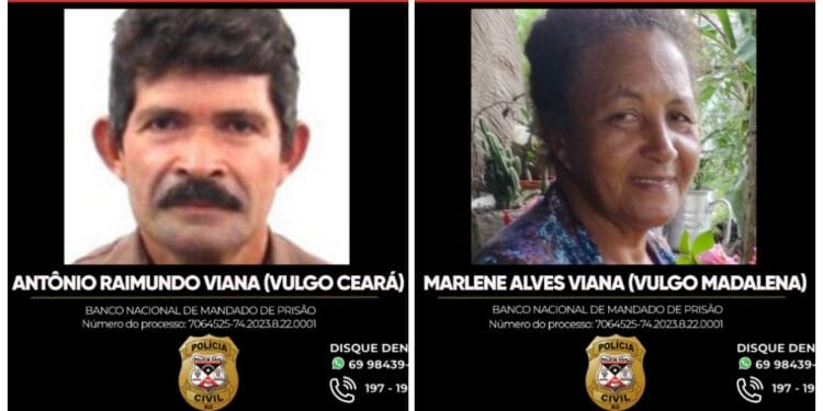 Polícia Civil prende casal acusado de estuprar a própria neta e outras vítimas.