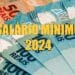 Salário mínimo passará de R$ 1.320 para 1.412 no inicio de 2024