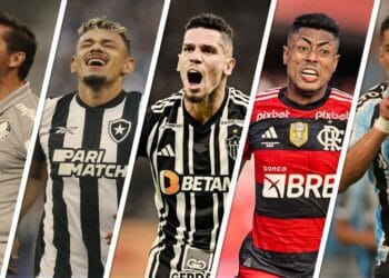Veja as reais chances que Palmeiras, Botafogo, Atlético-MG, Flamengo e Grêmio tem de ser campeão brasileiro