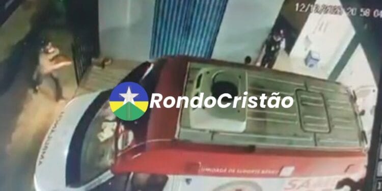 VÍDEO: Vigilante tem arma roubada por dois bandidos na UPA sul de Porto Velho