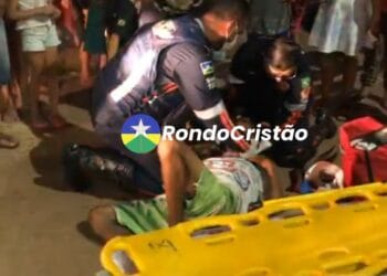 Idoso é atropelado por moto no Orgulho do Madeira