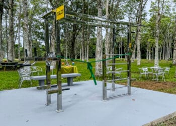 População recebeu nesta terça-feira (30), estação de treinamento no Parque Circuito