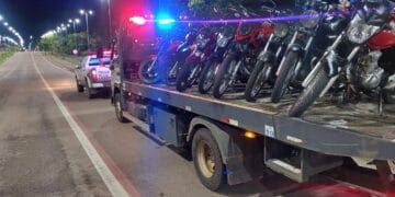 Mais uma ação do “rolezinho” é desfeita em Porto Velho pelo BPTran.