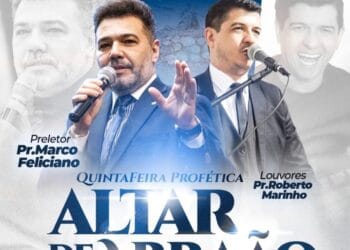 Feliciano estará ministrando na Cathedral dos Milagres durante suas férias nos Estados Unidos