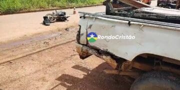 VÍDEO: Após roubo ladrão sofre acidente e é preso em Porto Velho