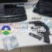 Casal é preso e adolescente apreendido com objetos de roubo