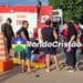 Motociclista fica com suspeita de fratura em acidente no centro de Porto Velho