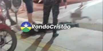 Após assalto em parada de ônibus casal é atropelado e preso na Capital