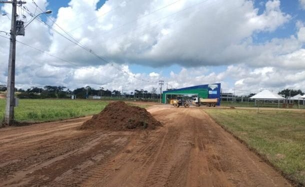 Equipes finalizam serviços de infraestrutura para a 11ª Rondônia Rural Show