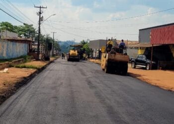 Solicitação do Vereador Márcio Pacele Atende Distrito de Extrema com Recapeamento das Ruas