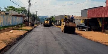 Solicitação do Vereador Márcio Pacele Atende Distrito de Extrema com Recapeamento das Ruas