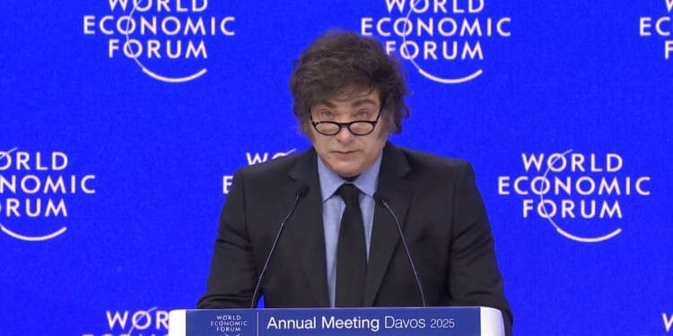 ‘Agenda woke é adorada como bezerro de ouro’, diz Milei no Fórum Econômico Mundial