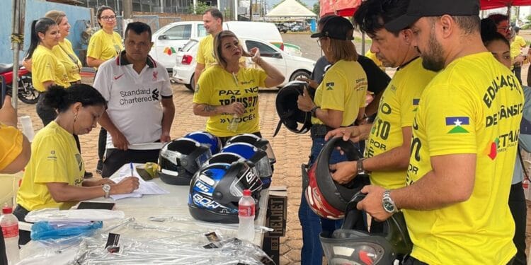 Ação social “Detran-RO pela Vida” acontece neste sábado com sorteio de bicicletas e capacetes