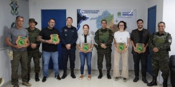 Encerramento da Visita de Integrantes do ICMBIO e Comitê UNODC no Comando Geral da PMRO