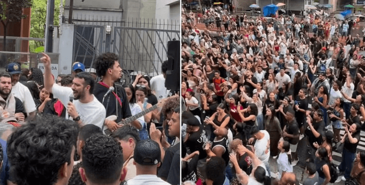 ‘Impacto Jovem’ leva muitos a Cristo em evangelismo com curas