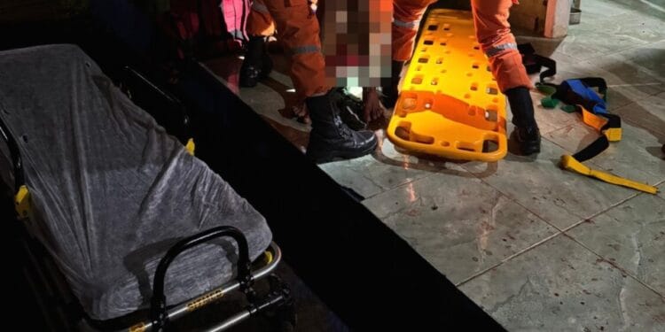 Durante discussão por causa de mulher homem é esfaqueado ficando com as vísceras expostas em Jaru, RO