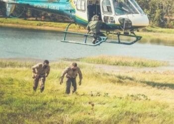 Colaboração: Estado de Mato Grosso é o primeiro a reforçar segurança em Rondônia com helicóptero e apoio terrestre