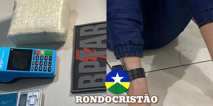 “Chefinho do CV” é preso com droga na zona Leste de Porto Velho