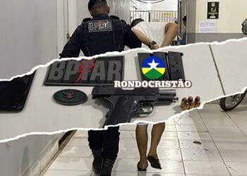 Polícia Militar prende homem com pistola furtada em Porto Velho