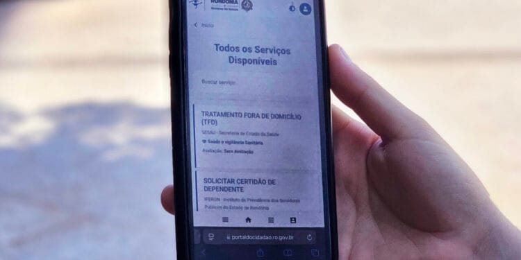 Portal do Cidadão de Rondônia ultrapassa 100 serviços digitais e 4 milhões de acessos