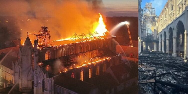 França: ataques incendiários em igrejas aumentaram 30% em 2024