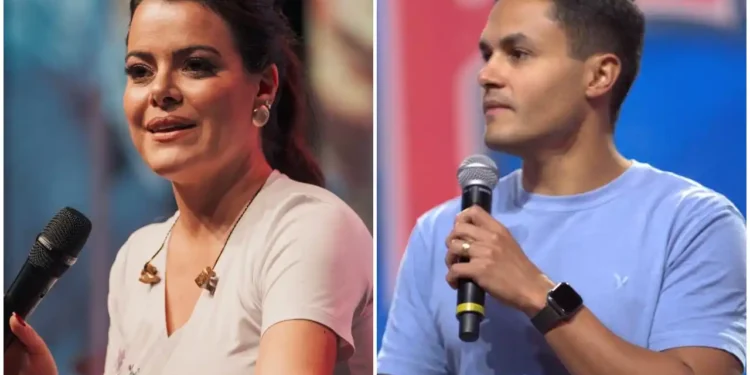 Ana Paula Valadão critica logotipo da Igreja Deus é Amor, e Davi Miranda Neto rebate