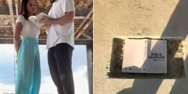 Amuleto? Maíra Cardi enterra Bíblias em todos os cômodos de sua nova casa