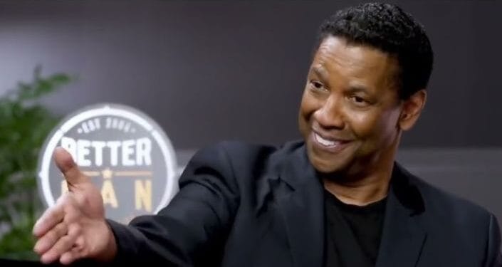 Denzel Washington diz ter finalmente encontrado seu propósito