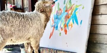 Ovelha artista Baanksy desaparece e donos oferecem recompensa de R$ 1,2 milhão