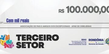 Governo de RO entrega na próxima segunda R$ 100 mil à Apae de Cerejeiras para reforçar ações voltadas a alunos com deficiência