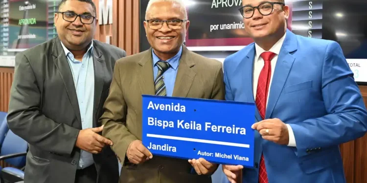 Bispa Keila Ferreira é homenageada com nome de avenida