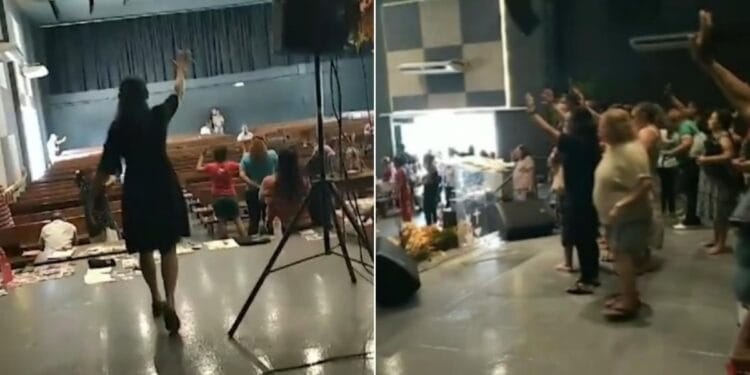 Idoso é feito refém por criminoso durante culto em Belém