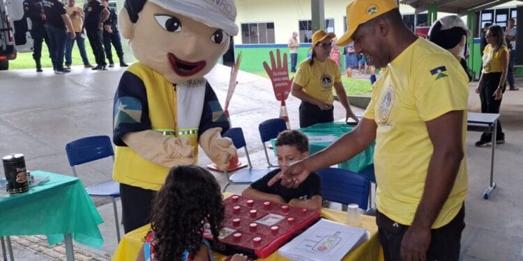 Trânsito – Serviços e educação para o trânsito são realizados pelo Detran-RO em ação no Cone Sul – Governo do Estado de Rondônia