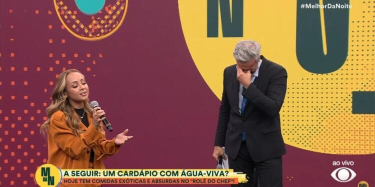 Otaviano Costa chora ao ouvir Bruna Karla louvar e testemunha: “Estou vivo graças a Deus”